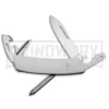 Swiza D04 White Swiss Pocket Knife - Satin Plain