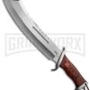 United Cutlery Gil Hibben IV Wood Combat Machete - Satin Plain