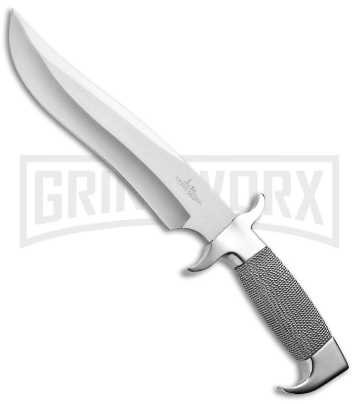 United Cutlery Gil Hibben Highlander Bowie Fixed Blade Knife - Satin Plain 1 United Cutlery Gil Hibben Highlander Bowie Fixed Blade Knife - Satin Plain